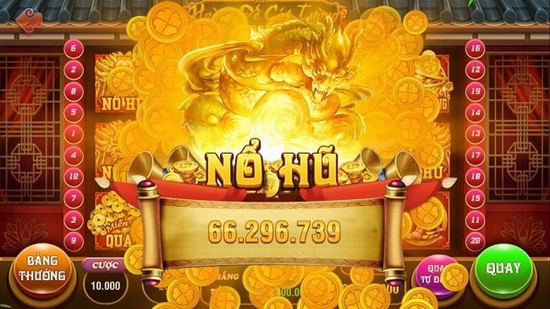 Nổ hũ jackpot với cơ chế thưởng lũy tiến